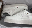 耐克 女空軍一號 AF1 運動(dòng)板鞋馬年限定脫韁系列 IQ1143-100白36 曬單實(shí)拍圖