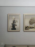 耀世佳畫(huà)輕奢客廳沙發(fā)背景掛畫(huà)簡(jiǎn)約現代墻壁裝飾畫(huà)高級感高檔大氣三聯(lián)壁畫(huà) JD32851財源廣進(jìn) 左右35*50中間70*50 經(jīng)典黑框 質(zhì)感油畫(huà)布環(huán)保邊框 曬單實(shí)拍圖