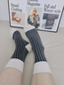 鴨鴨襪子男夏季【100%純棉襪】抗菌防臭商務(wù)男士中筒吸汗休閑耐磨薄款 曬單實(shí)拍圖