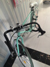 SANGPU公路自行車(chē)成人單速實(shí)心胎雙碟剎單車(chē)騎行自行車(chē)男女學(xué)生活飛賽車(chē) 40刀-比安奇 24寸 曬單實(shí)拍圖