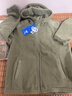 真維斯兒童外套秋冬款加絨加厚大童搖粒絨上衣開(kāi)衫男女童保暖雙面絨冬裝 【雙搖拼接連帽外套】綠/J純色 150 曬單實(shí)拍圖