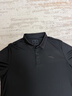 安踏（ANTA）速干T恤丨短袖POLO衫男春夏季冰絲涼感透氣翻領(lǐng)商務(wù)休閑短T上衣 【速干+型動(dòng)科技】基礎黑7114-5 XL (180) 曬單實(shí)拍圖