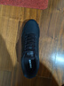 安踏男鞋運動(dòng)鞋男春夏季軟底耐磨防潑水皮面跑步鞋減震戶(hù)外休閑鞋子男 【推薦款-防潑水皮面】5529-6黑 43 (270mm) 曬單實(shí)拍圖