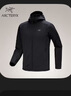 ARC'TERYX始祖鳥(niǎo) KYANITE LIGHTWEIGHT HOODY 保暖 男子 抓絨衫 BLACK/黑色 M 曬單實(shí)拍圖