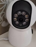 飛利浦（PHILIPS）攝像頭家用監控器360度無(wú)死角帶夜視全景監控無(wú)需連wifi終身免流量手機遠程可對話(huà)室內高清監視器 4G免充值雙攝+7天循環(huán)錄像+終身免費流量 曬單實(shí)拍圖