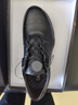 沙馳男鞋春季新款全牛皮高檔休閑皮鞋真皮運動(dòng)鞋男時(shí)尚個(gè)性旋扣旅游鞋 黑色 42 曬單實(shí)拍圖