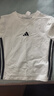 阿迪達斯（adidas）女子 運動(dòng)型格系列 W 3S SJ BABY T 短袖 JE1239 白色 M 曬單實(shí)拍圖