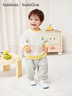 巴拉巴拉童裝兒童套裝兩件套嬰兒寶寶男女童2026新款春裝上衣褲子萌趣舒適 曬單實(shí)拍圖