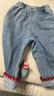 班喜迪女童牛仔褲春裝2026新款洋氣寶寶休閑褲春秋款直筒闊腿褲兒童褲子 曬單實(shí)拍圖