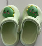 牧童兒童拖鞋夏男寶寶洞洞鞋軟底女童卡通洗澡嬰幼兒家居鞋奶龍綠170 曬單實(shí)拍圖