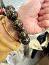 贏(yíng)夫人（Mrs win）非遺大漆珠手串大漆多寶珠1.5男士配飾佛珠DIY念珠漆器工藝品  1.5黑金色  曬單實(shí)拍圖