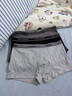 南極人（Nanjiren）男士純棉內褲男生夏季抗菌透氣平角短褲衩舒適新款男式大碼四角褲 超劃算/6條裝 2XL 【推薦140-160斤】 曬單實(shí)拍圖