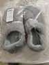 俞兆林棉拖鞋男女居家用室內簡(jiǎn)約保暖毛絨包跟防滑棉鞋 YI004 曬單實(shí)拍圖