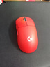 羅技（G）gpw2二代/金剛版無(wú)線(xiàn)游戲鼠標狗屁王二代電競人體工學(xué)輕量化機械充電雙模鼠標送男友生日禮物 GPW二代金剛紅色 曬單實(shí)拍圖
