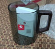 雅集煙灰茶杯玻璃綠茶杯男士馬克杯耐高溫辦公室喝水杯帶把家用水杯子 曬單實(shí)拍圖