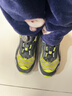 李寧童鞋兒童運動(dòng)鞋男大童大極光旋轉扣版減震回彈休閑鞋36YKCV202-5 曬單實(shí)拍圖