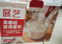 展藝高硼硅玻璃量杯1000ml加厚刻度耐高溫微波爐烤箱烘焙打蛋熱奶過(guò)濾 曬單實(shí)拍圖