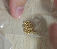 ARCTICFOX足金999小金珠黃金轉運珠DIY手繩手鏈串珠兩世歡散珠貓眼珠小金豆 3mm金珠 合單滿(mǎn) 0.15g 包郵 多顆混發(fā)約0.05g 曬單實(shí)拍圖