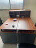 辦公桌老板桌小型單人帶抽屜員工位桌椅組合簡(jiǎn)約現代工作臺電腦桌 高品質(zhì)辦公桌120*60【加厚32MM桌面】胡桃色 送貨上門(mén) 曬單實(shí)拍圖
