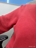 優(yōu)衣庫女裝3D棉質(zhì)圓領(lǐng)針織衫/毛衣毛衫482974 15 珊瑚紅色 M 曬單實(shí)拍圖