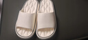 安尚芬買(mǎi)一送一拖鞋女夏季室內家居浴室洗澡防滑情侶一對按摩涼拖鞋男士 白色+灰色 38-39 女+42-43男 曬單實(shí)拍圖