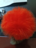 【JD快遞】新款防獺兔毛小桃子貓爪手機飾品掛鏈汽車(chē)鑰匙扣掛件ins毛絨球水蜜桃書(shū)包掛飾創(chuàng  )意禮物 柿子掛件【心想柿成】 曬單實(shí)拍圖