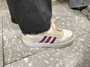 adidas「小鋸齒」D-PAD CLASSIC美高風(fēng)籃球風(fēng)板鞋男女阿迪達斯   白色/淺灰/深紅色   39 曬單實(shí)拍圖