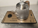 開(kāi)品 全自動(dòng)底部上水感應續水燒水壺 家用辦公電茶爐燒水消毒電熱水壺 嵌入式玻璃燒水壺茶桌一體套裝 1L 香檳金 20X37CM 燒水煮杯 桶水款 曬單實(shí)拍圖