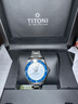 梅花（Titoni）瑞士手表男 海洋探索系列300 機械男表潛水腕表夜光指針陶瓷表圈 83300-S-BE-718 曬單實(shí)拍圖