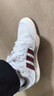 adidas ENTRAP美式校園風(fēng)運動(dòng)少年感復古籃球風(fēng)板鞋男女阿迪達斯   白色/紅色   42 曬單實(shí)拍圖