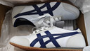 Onitsuka Tiger鬼塚虎男鞋復古舒適輕便 運動(dòng)休閑鞋女TRACK TRAINER 白色/藍色 42 曬單實(shí)拍圖