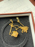 周生生腰纏萬(wàn)貫古法黃金項鏈王安宇同款 花絲吊墜套鏈94540N計價(jià) 6.55克 曬單實(shí)拍圖