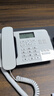 飛利浦（PHILIPS）電話(huà)機座機 有線(xiàn)固定電話(huà) 辦公家用 免電池 雙接口 一鍵撥號 免提通話(huà) 來(lái)電顯示 CORD492 (白色) 曬單實(shí)拍圖