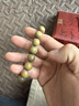 吉千年 阿根廷綠檀手串 復古綠檀木佛珠手串 綠檀手串檀木文玩 生日禮物 【沉水級】老綠檀12mm*17顆 曬單實(shí)拍圖
