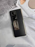 適用華為mateX2折疊手機殼翻蓋式亮面電鍍AG幻影秒變matext保護套 【香檳-殼膜】金黑色 華為MateX2 曬單實(shí)拍圖