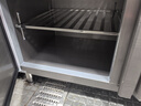 榮事達冷藏操作臺冰柜工作臺商用冷藏冷凍兩用雙溫保鮮水吧臺冷柜廚房不銹鋼臺面冰箱一體柜80cm寬 冷藏丨1.8*0.8*0.8M【銅管低耗】 曬單實(shí)拍圖