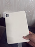 RBP適用iPad Pro11寸2025/24款M5/M4芯片磁吸雙面夾Y+3型平板保護殼帶搭扣超薄防彎防摔支架皮套-白 曬單實(shí)拍圖