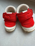 G.duck小黃鴨學(xué)步鞋男寶寶棉鞋0-1-3歲2嬰幼兒女童秋冬季軟底男女寶寶鞋 紅色加絨款（D88） 21 【內長(cháng)15cm適合腳長(cháng)14】 曬單實(shí)拍圖