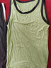 夏季新款清涼薄款無(wú)袖t恤拼接設計中大童上衣服男女童莫代爾背心 248-深灰色+綠色 160 體重 90-105斤 曬單實(shí)拍圖