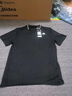 阿迪達斯短袖男夏季運動(dòng)親膚透氣輕薄速干圓領(lǐng)T恤 【速干款】深灰 L 曬單實(shí)拍圖