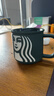 星巴克（Starbucks）墨綠色女神款陶瓷馬克杯辦公室咖啡杯子320ml男女生女神節禮物 曬單實(shí)拍圖