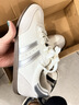 熱風(fēng)（Hotwind）女鞋軟底百搭德訓鞋春秋新款輕便透氣通勤小白鞋休閑運動(dòng)鞋 70白銀 38 240mm 曬單實(shí)拍圖