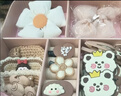 貝慕星兒童玩具女童生日禮物3-6歲發(fā)飾禮盒小女孩發(fā)夾首飾盒套裝7-14歲 曬單實(shí)拍圖