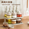 京冇油壺自動(dòng)開(kāi)合防漏油罐廚房醬油調料罐鹽罐家用組合調料器皿套裝 曬單實(shí)拍圖