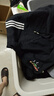 阿迪達斯（adidas）克斯三眼仔聯(lián)名男女運動(dòng)短褲 IP9371 黑色 2XL 曬單實(shí)拍圖