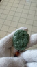 中國珠寶綠翡翠招財納福貔貅項鏈男冰種玉石吊墜掛件2026新生日禮物送男友 曬單實(shí)拍圖