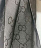 古馳（GUCCI）男女同款雙G雙面提花羊毛流蘇圍巾 淺棕色 165904 3G646 9664 曬單實(shí)拍圖