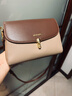 奧康包包女包新潮牛皮大容量小方包輕奢斜挎單肩包生日禮物送媽媽老婆 曬單實(shí)拍圖