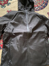 西域駱駝（VANCAMEL）夾克男春秋連帽外套休閑男士青年上衣潮流百搭男裝 黑色 4XL 曬單實(shí)拍圖