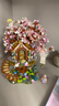 俐智（Loz）拼裝積木模型成人拼插街景男女新年禮物玩具生日禮物1381櫻花樹(shù)屋 曬單實(shí)拍圖